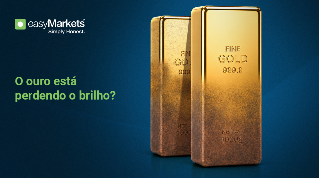 O ouro está perdendo o brilho: o ativo de refúgio está começando a enfraquecer?